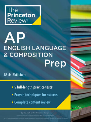 cover image of Princeton Review AP English Language & Composition Prep,  1